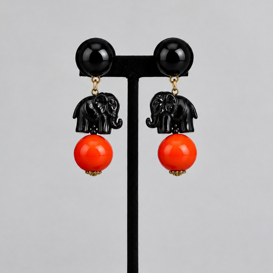 Ellie Orange & Black