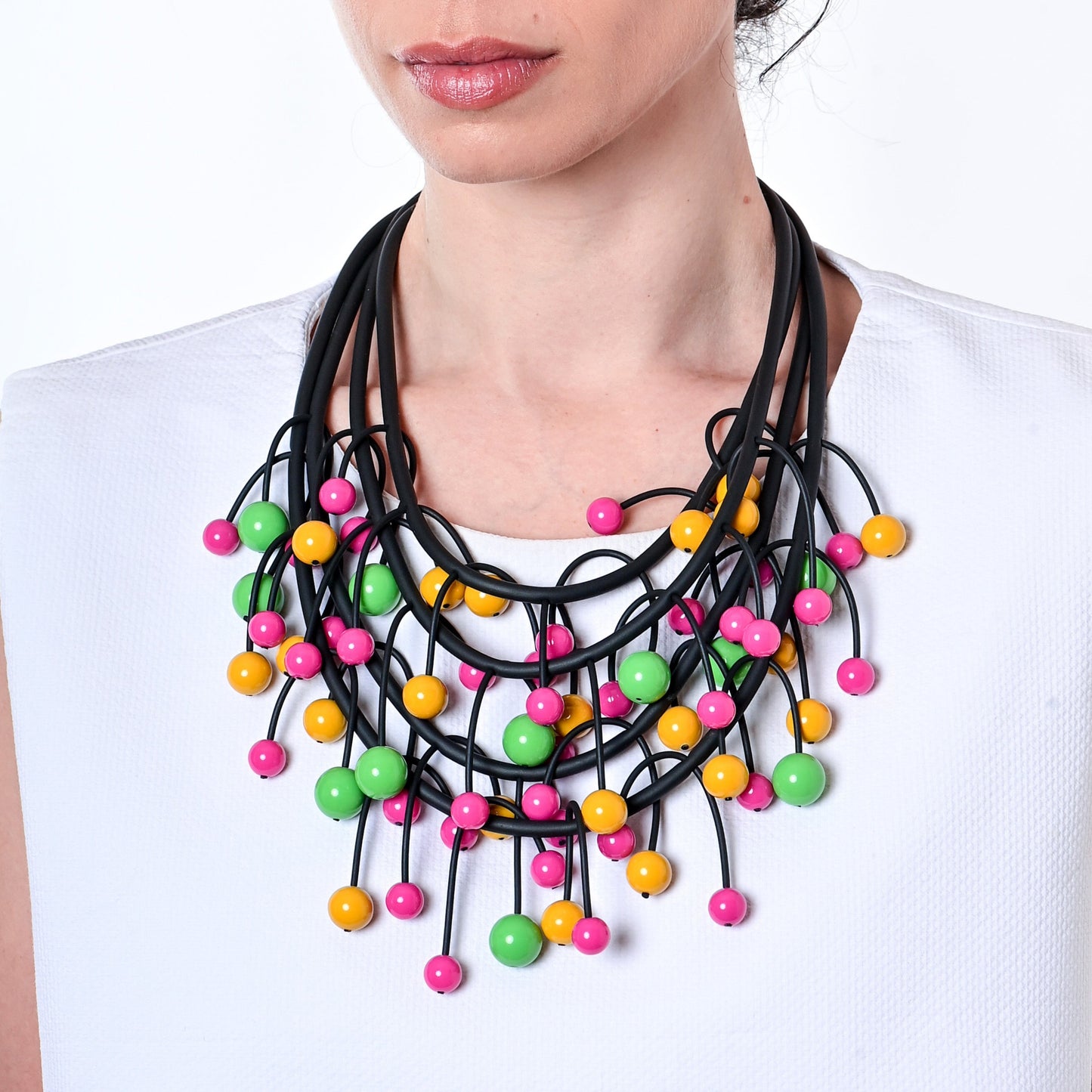 אוניקס פוקסיה/ירוק/צהוב