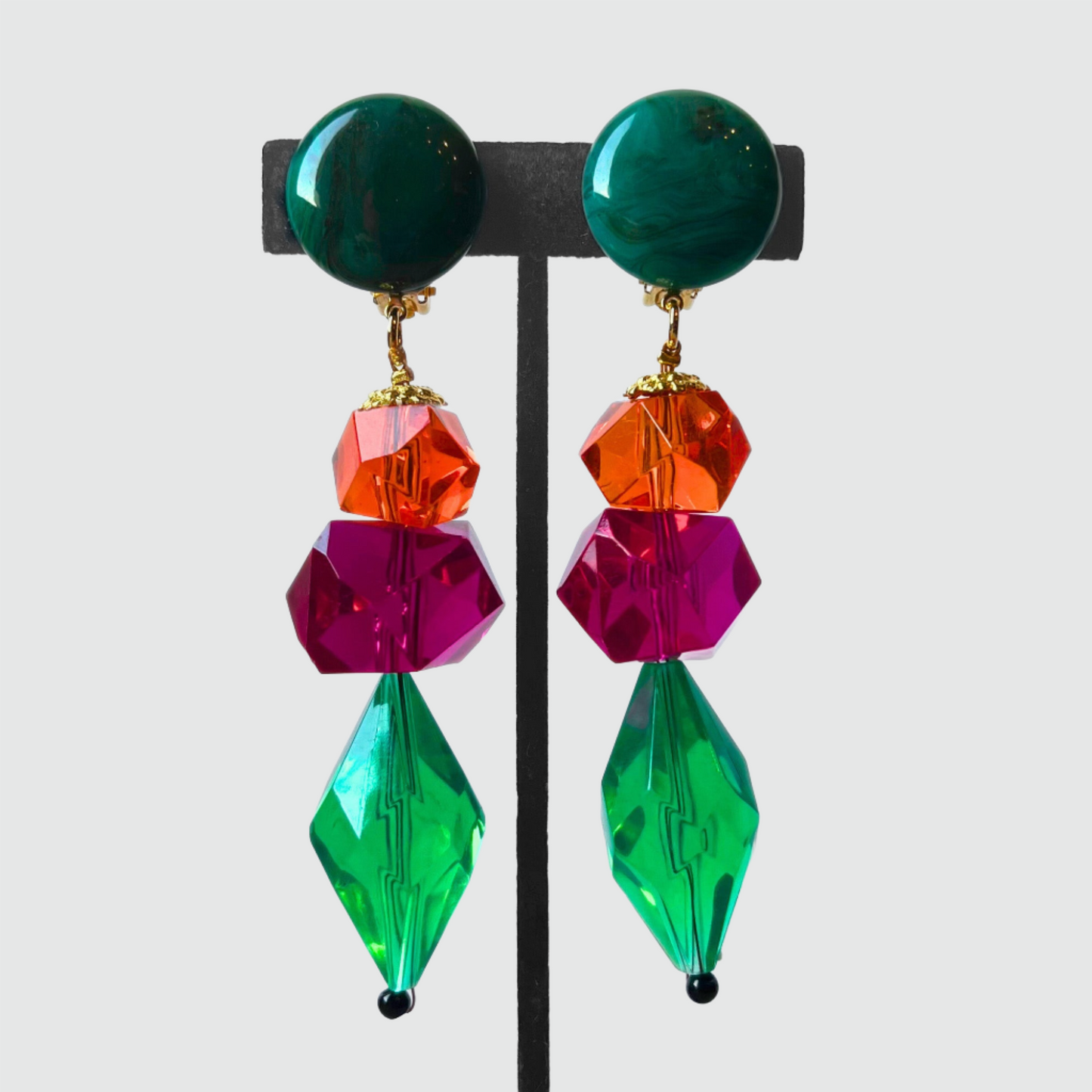 אונה כתום/פוקסיה/ירוק