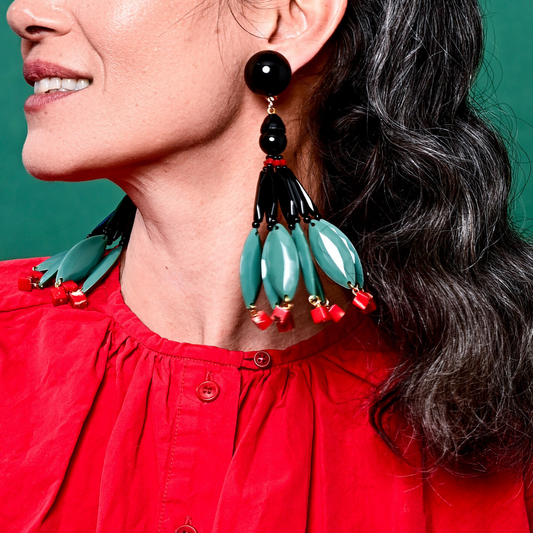 מנדורלינה ירוקה ואדומה