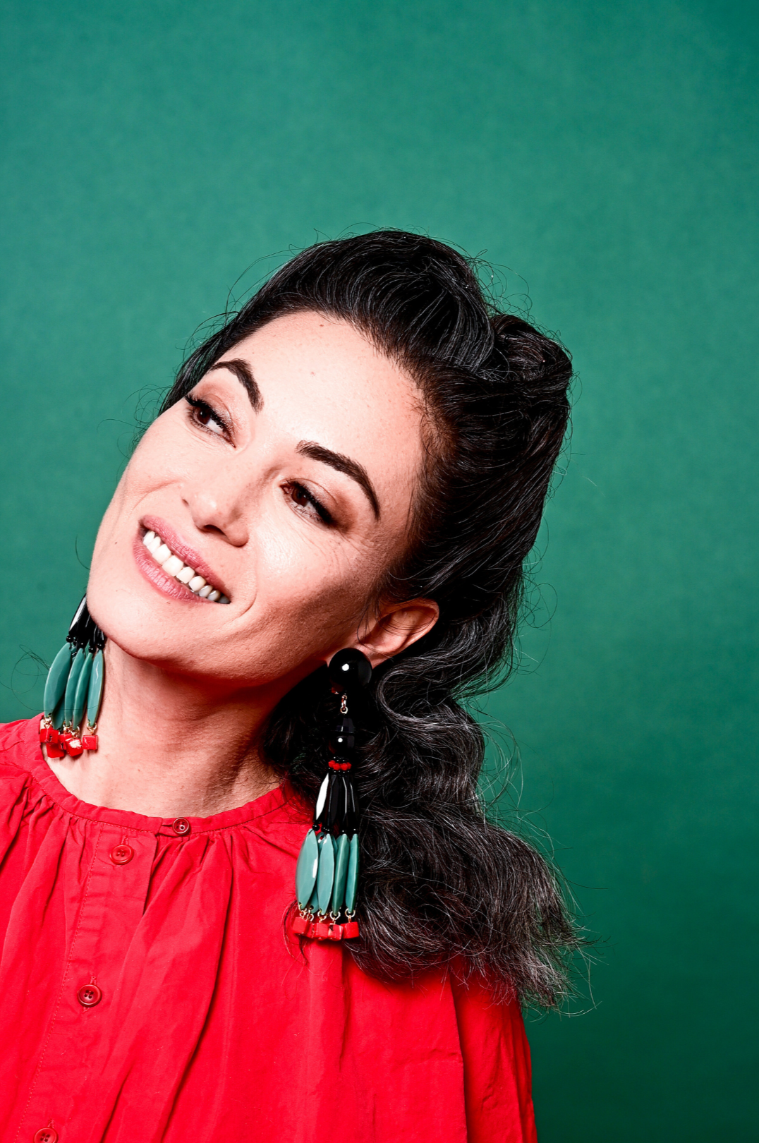 מנדורלינה ירוקה ואדומה