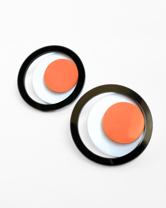 Saturn Orange/BW