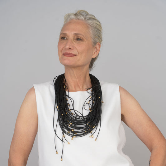 Aura Black with Gold