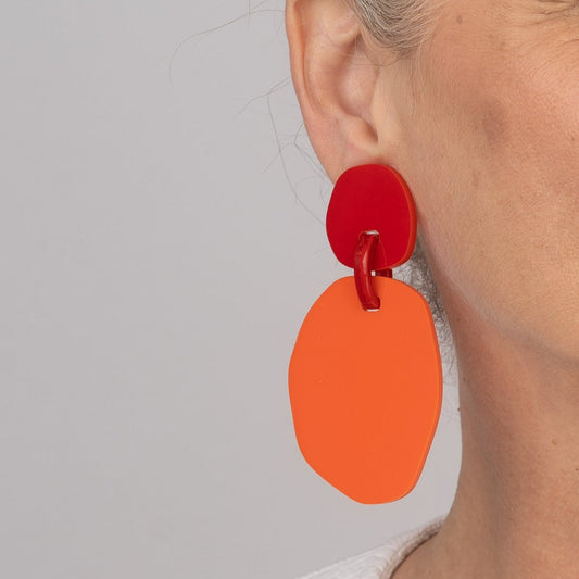 Jane Orange & Red