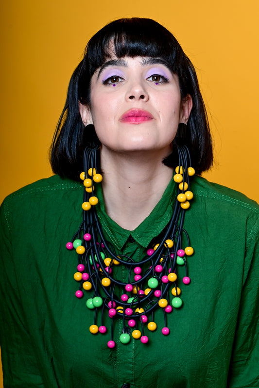 Onyx Fuchsia/Green/Yellow