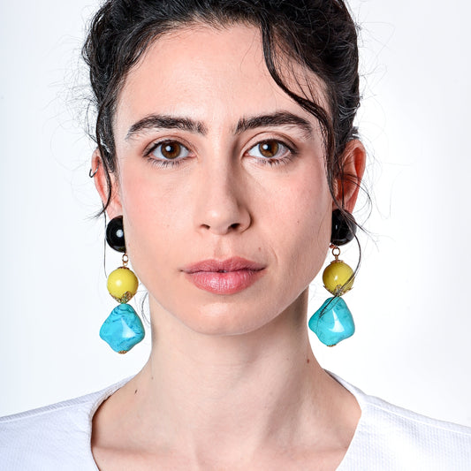 Bambi Turquoise & Lime