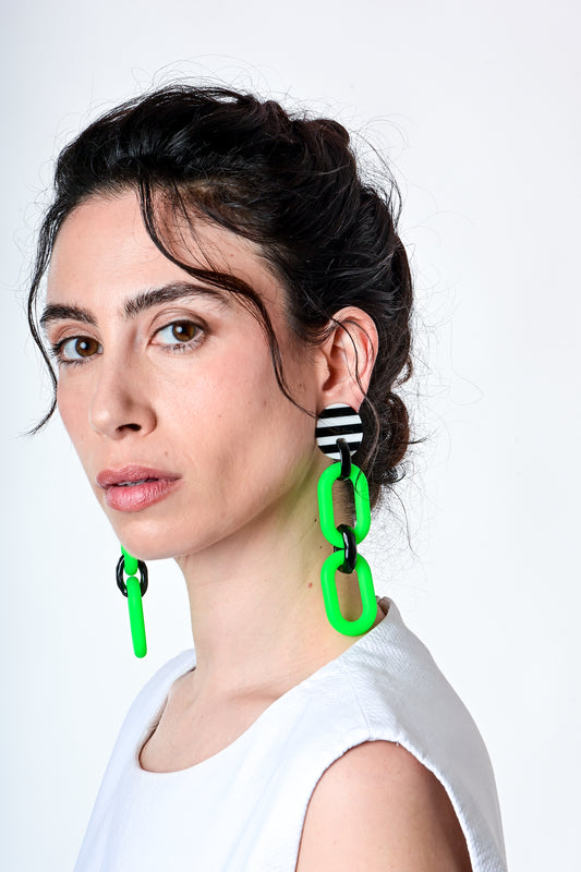 ירוק ניאון כפול לולאה