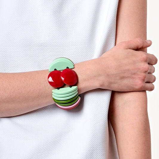 פוליה אדום/ירוק/טורקיז/ורוד