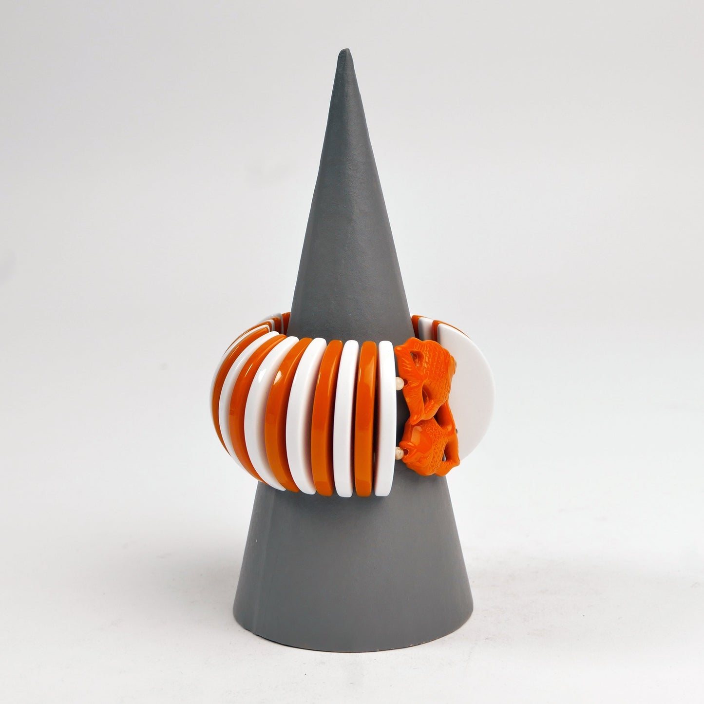 דג זהב כתום/לבן של פוליה