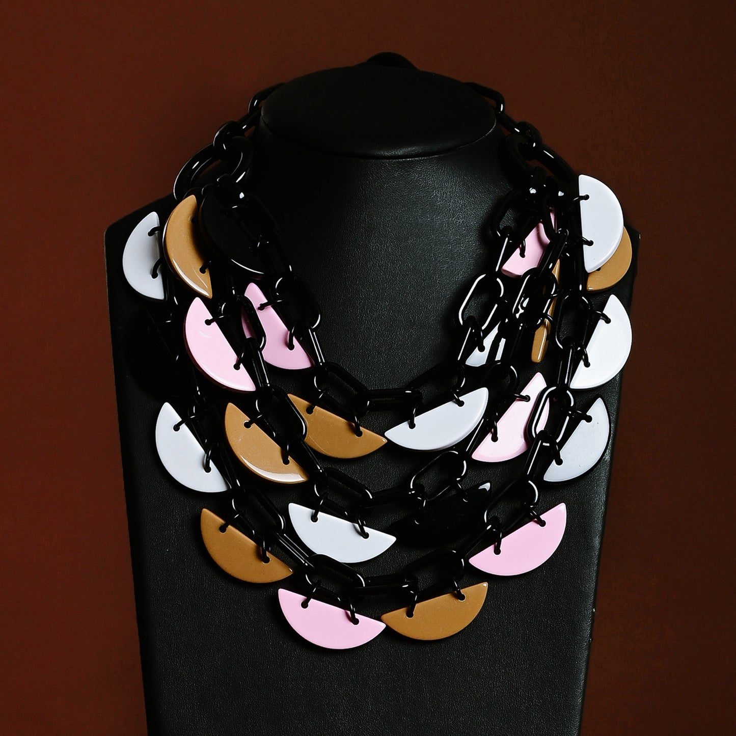 Canoes Pink/Ochre/White