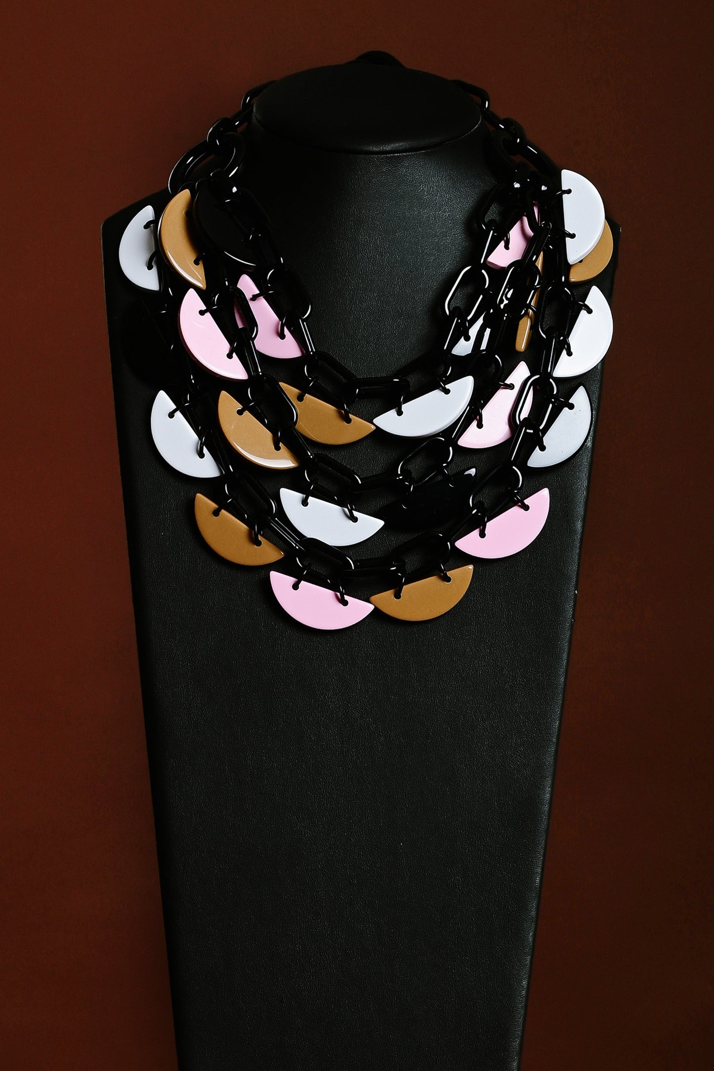 Canoes Pink/Ochre/White