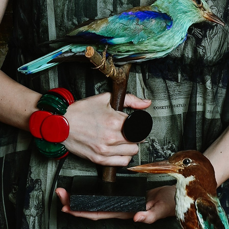 פוליה אדום/ירוק/שחור