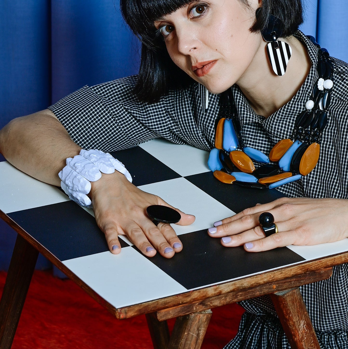 פסים שחורים/שחורים של תאומים