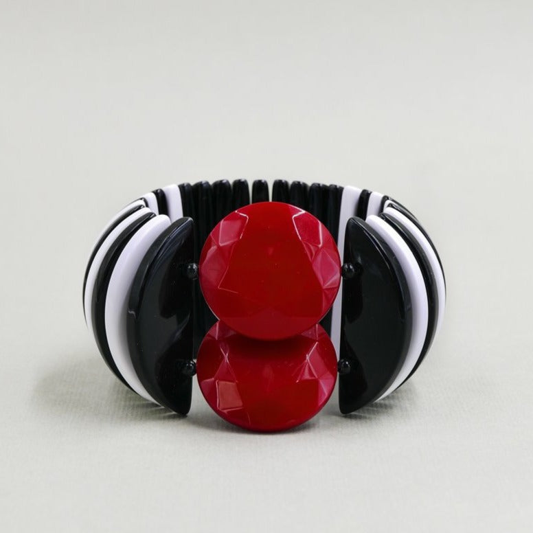 פוליה אדום שחור ולבן