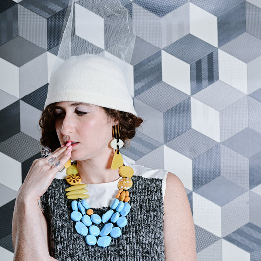 Terra Stripes/Ivory/Yellow