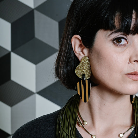 Twins Gold & Stripes