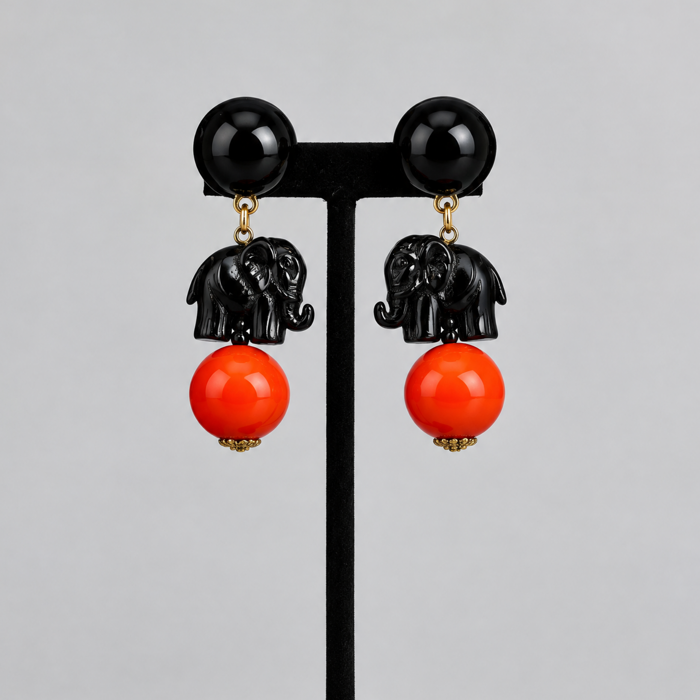 Ellie Orange & Black