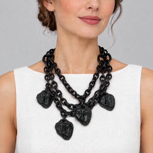 Farrah Glittered Black - Limited Edition