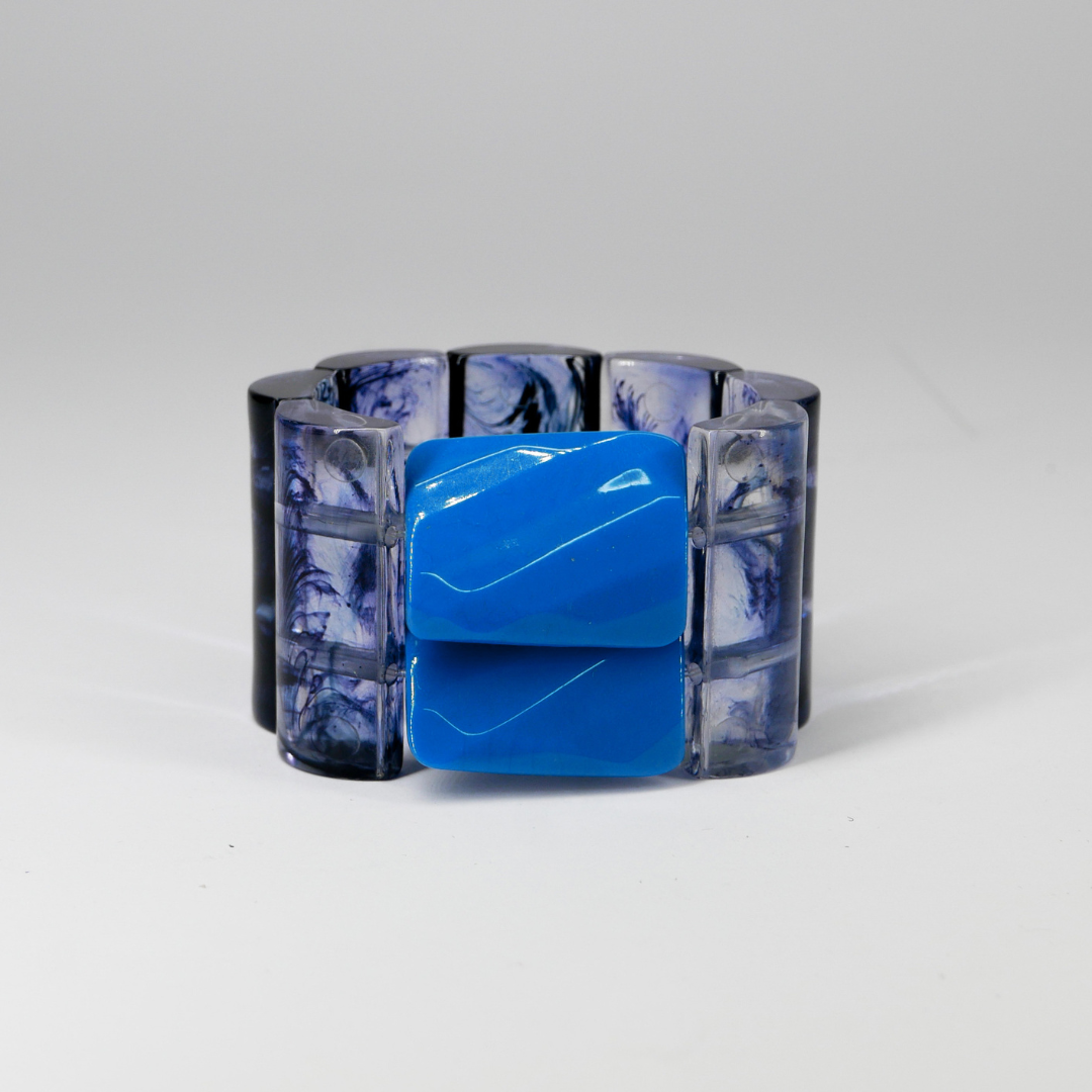 Coca Transparent Black with Blue