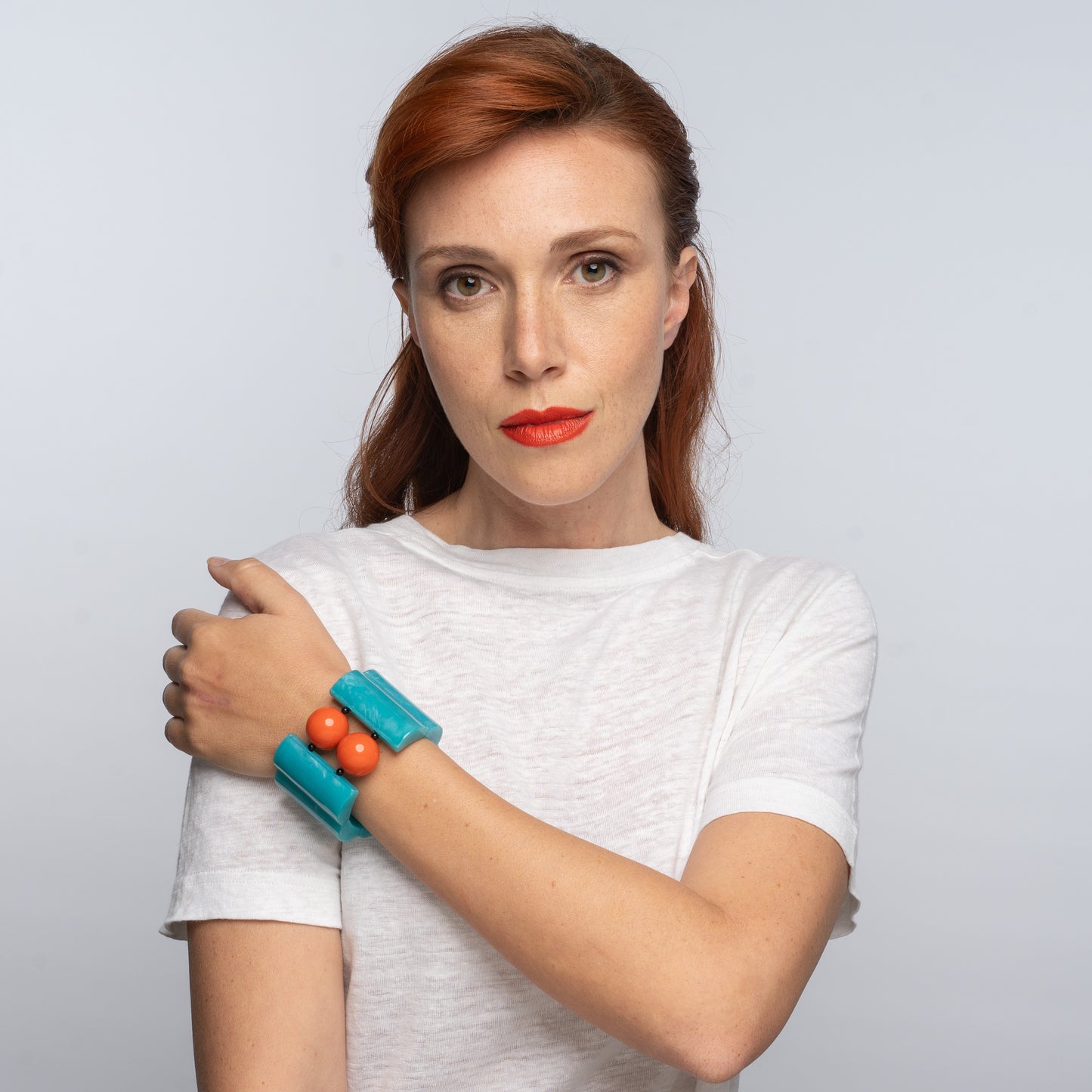 Coca Turquoise & Orange