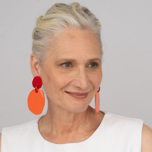 Jane Orange & Red