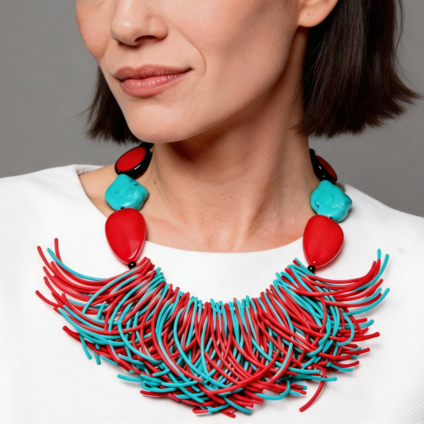 Elick Red & Turquoise