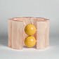 Coca Pink with Yellow